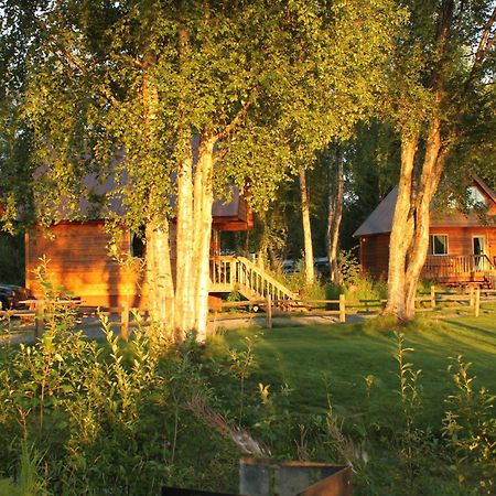 Susitna River Lodging, Riverside Cabins Talkeetna Kültér fotó