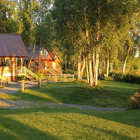 Susitna River Lodging, Riverside Cabins Talkeetna Kültér fotó