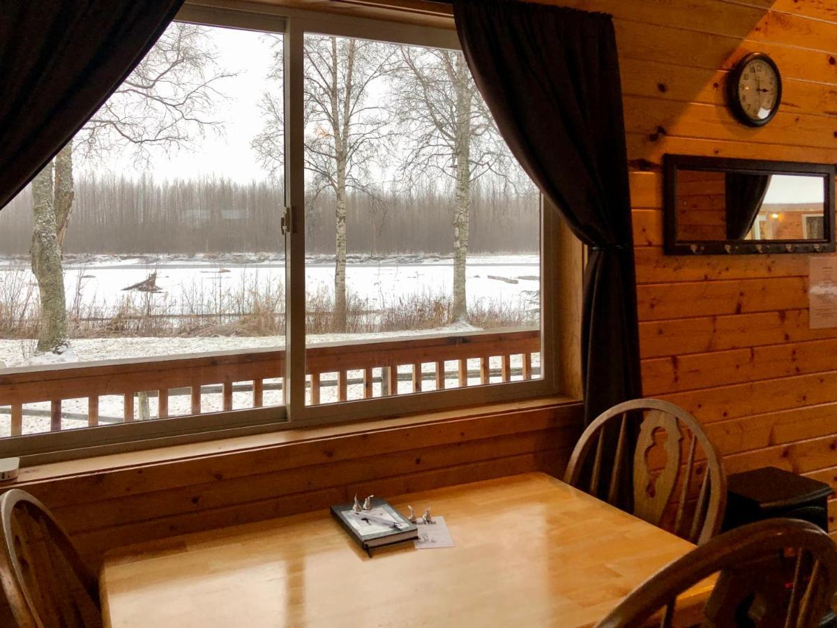 Susitna River Lodging, Riverside Cabins Talkeetna Kültér fotó