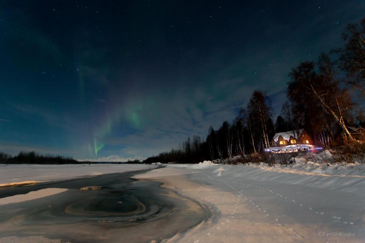 Susitna River Lodging, Riverside Cabins Talkeetna Kültér fotó